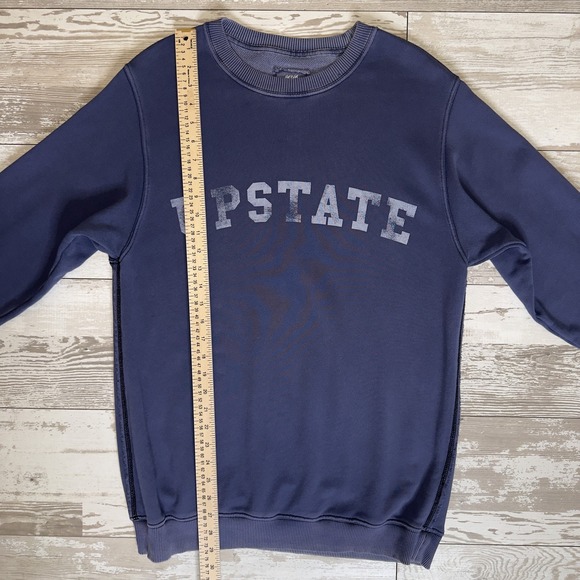 Aerie Sweatshirt Womens XS Upstate Crewneck Pullover Fleece Spell Out Casual - Picture 8 of 10